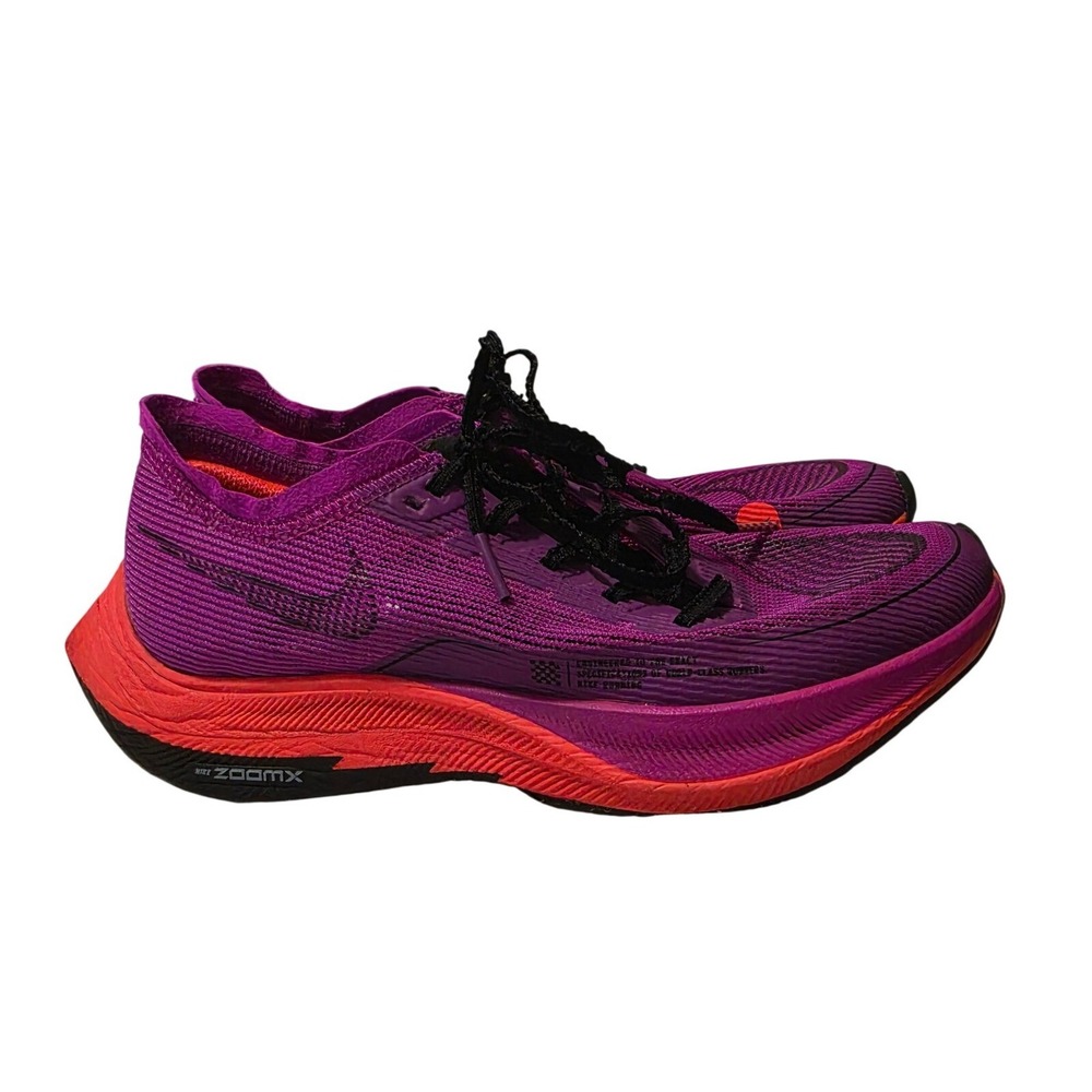Nike ZoomX Vaporfly Next% 2 Womens 7 Hyper Violet Crimson CU4123-501